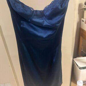 Beginning Boutique Navy Mini Dress